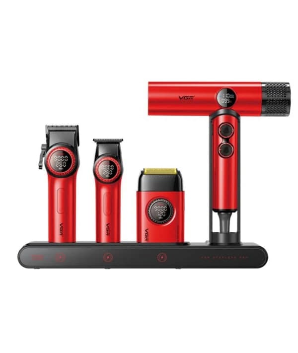 مجموعة VGR STEPLESS PRO الاحترافية 4 في 1