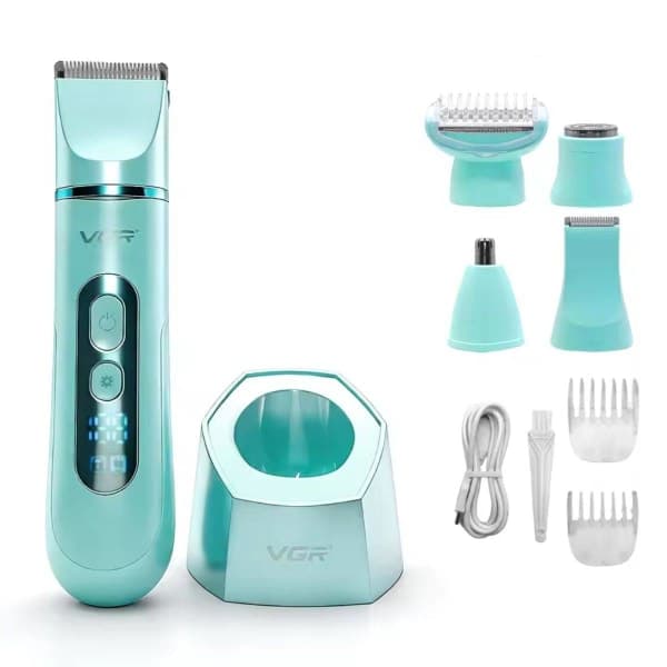 VGR V-763 مجموعة حلاقه نسائية متكامله 5 في واحد